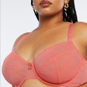 Savage X Fenty Light Pink Sheer Bra